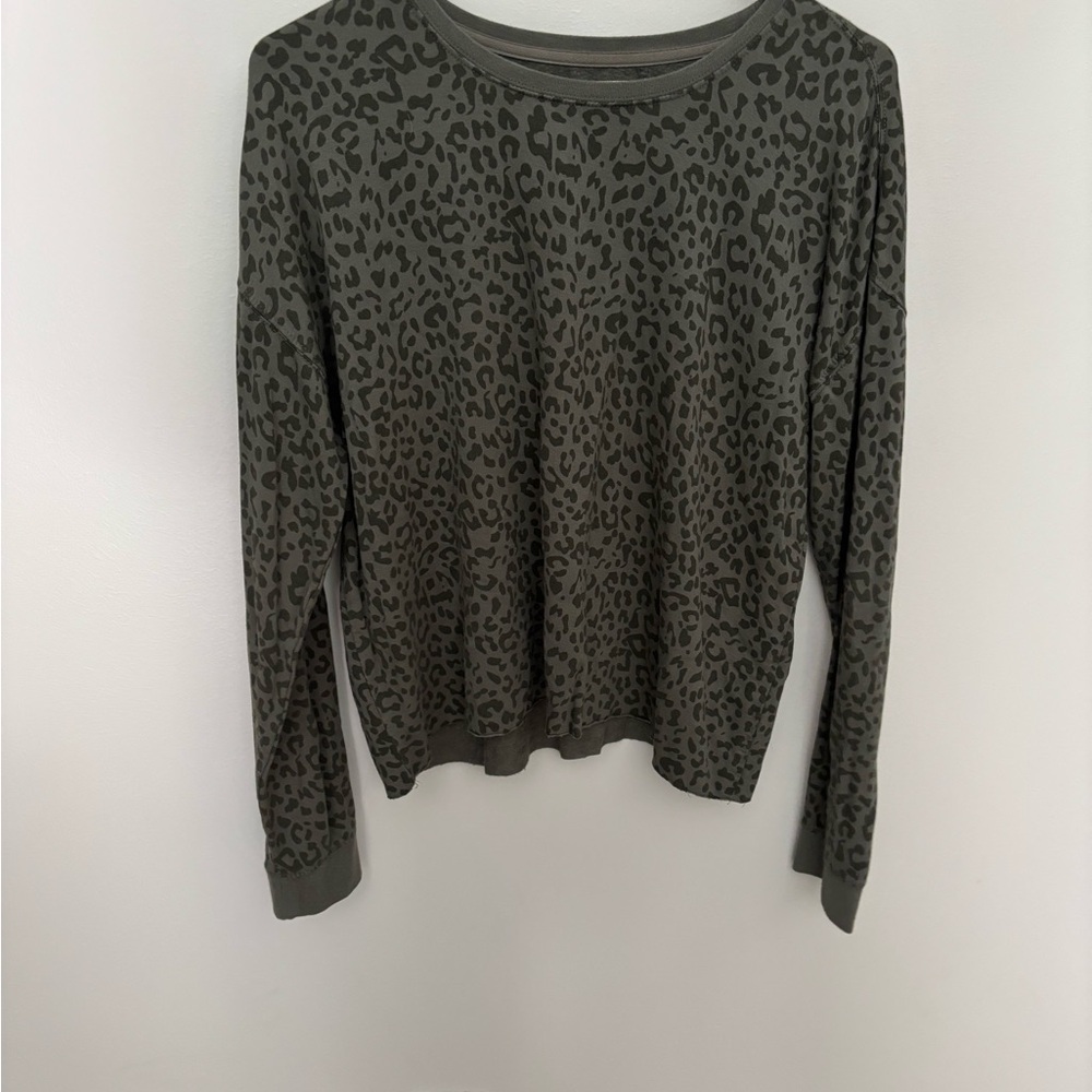 Thread & Supply Olive Green Top